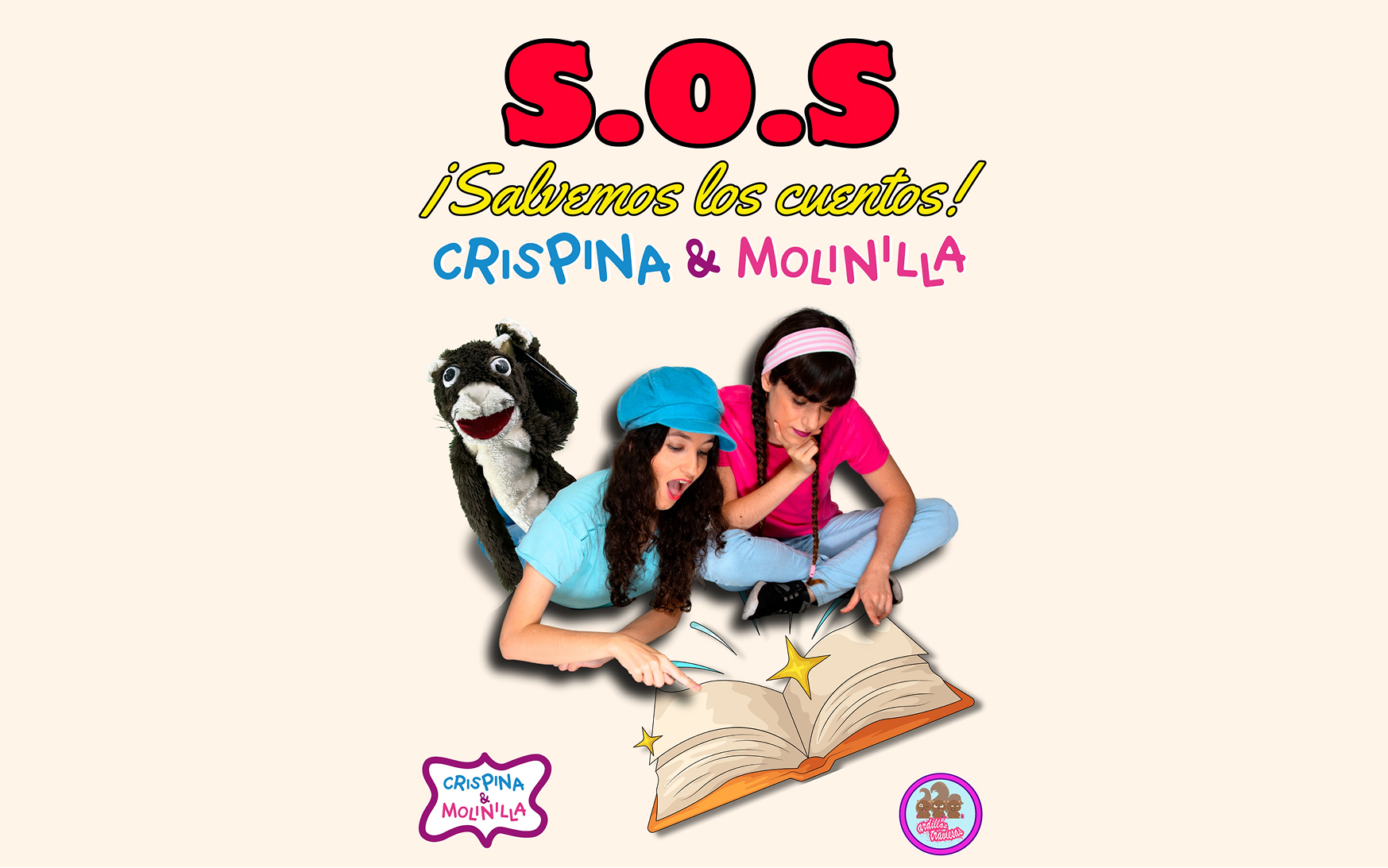 SOS Salvemos los cuentos, la nueva obra de Crispina y Molinilla
vista previa