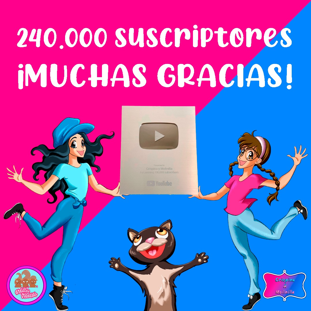 ¡Tenemos más 240.000 suscriptores en YouTube!
							vista previa